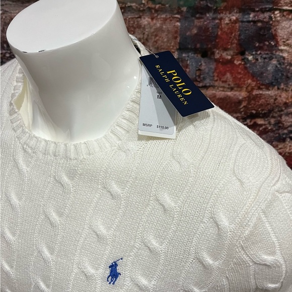 Polo Ralph Lauren Other - NEW POLO RALPH LAUREN MENS CABLE-KNIT COTTON SWEATER SIZE M
